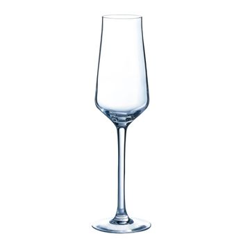 Juego de 6 copas flauta cristal 21 cl