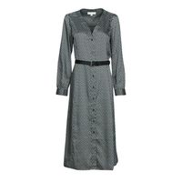 michael michael kors vestido largo mk logo tie midi drs para mujer