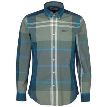 Barbour Camisa manga larga q-nol-68165 para hombre