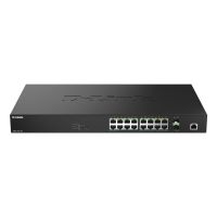 switch d-link dms-1250-18pe 16 puertos 25g poe montaje rack