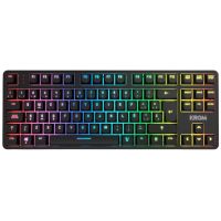 krom kernel pro tkl rgb teclado mecanico inalambrico bluetooth switch outemu red negro