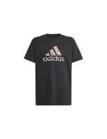 camiseta adidas animal nina negro