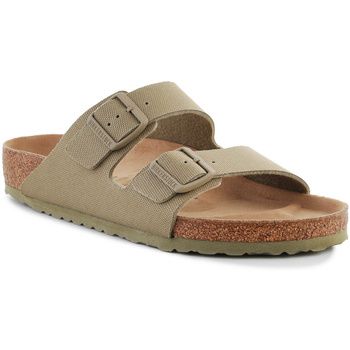 BIRKENSTOCK Sandalias Rivet Logo Vegan Canvas Faded Khaki 1023958 para hombre