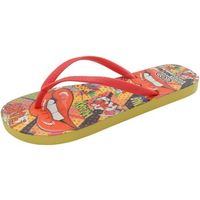 brasileras chanclas printed pop art para mujer