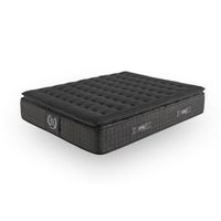 colchon muelles ensacados grand spring black 30cm 150x200cm - moonia