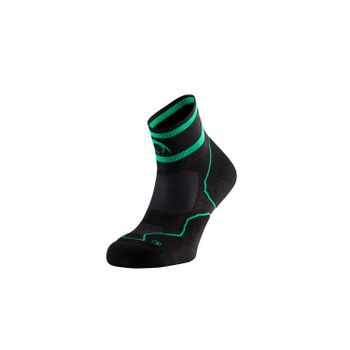 Calcetín Desafío Spirit Four Lurbel Trail Running ¡AHORRA 20%! - XL (45-47), Negro / Verde