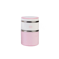 papillero multiseccion galaxia rosa 570ml250ml