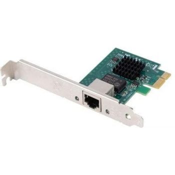Tarjeta de Red Lanberg PCE-25GB-001 PCIe 2,5 Gbit/s Verde metálico Low Profile