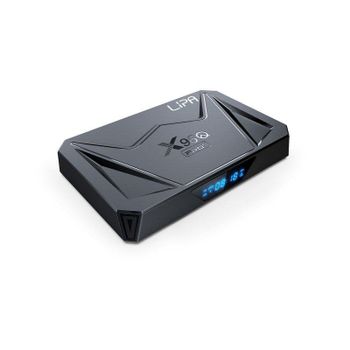 Caja TV Android Lipa X96Q Pro 64GB Negro Allwinner H728 4K 8K