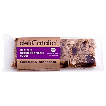 Barrita Ecológica de Cereales y Arándanos - deliCatalia (50g)