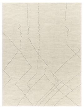Alfombra moderna Heal crema 120x170 cm