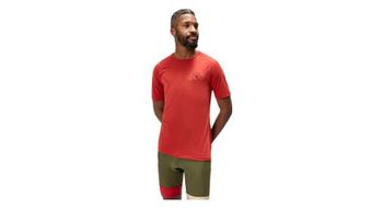 Camiseta tecnica endura loop roja para hombre