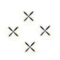 4 piezas volantexrc 768-1 mustang p-51d warbird envergadura 750 mm rc avion piezas de repuesto propulsor de 4 cuchillas