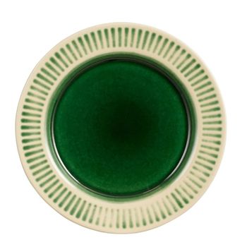 Plato elice verde  h3xb27xl27cm