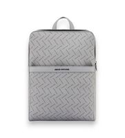 ax armani exchange para hombre xm002596af22654m8019 mochila silueta gris osfa casual poliester