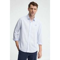 polo club camisa manga larga bluenote block shirt para hombre