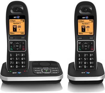 BT 7610 Cordless Phone with Answering Machine - Twin Handsets