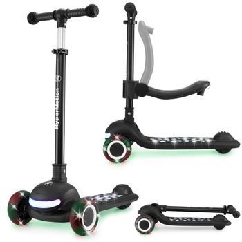 Patinete Infantil 3 En 1 Hypermotion Lumi Con Luces Led Y Asiento Ajustable
