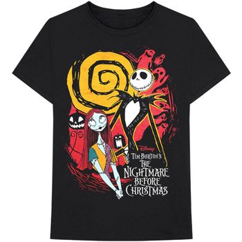 Nightmare Before Christmas Camiseta manga larga RO3436 para mujer