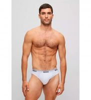 boss para hombre 50475273 pack de 3 slips logotipo blanco s homewear algodon