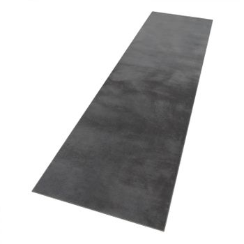 Alfombra suave Solina antracita 80x300 cm