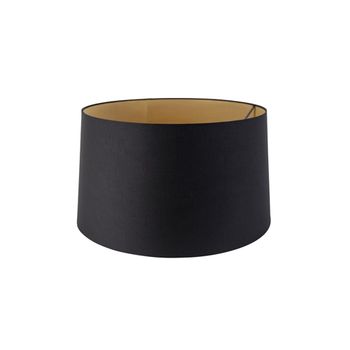 Pantalla algodón negro/oro 45/50/28