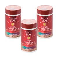 seven seas simply timeless  multivitamins x3