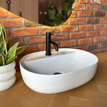 Lavabo Sobre Encimera Rea Aura 51 White