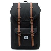 herschel mochila little america backpack - black saddle brown para hombre