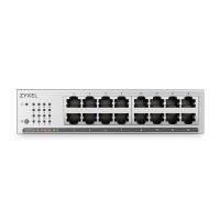 switch zyxel gs1100-16 16 puertos gigabit no gestionable sin ventilador