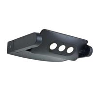 aplique de pared de exterior led sigmund 3x3w