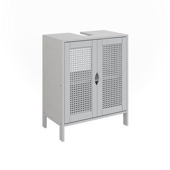 Mueble Bajo Lavabo Liora 48 X 60 Cm Con 2 Puertas Vicco