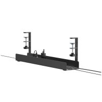 bandeja para cables neomounts ads07-121bl montaje abrazadera universal negro
