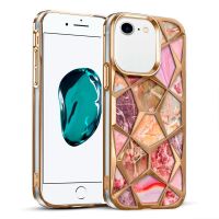 cool carcasa diseno marmol para iphone 7  8  se 2020  se 2022
