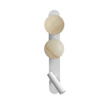 Aplique de pared bubble alabastro (2 luces)