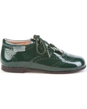 de ANGELITOS ZAPATO INGLESITAS PIEL 1505 VERDE