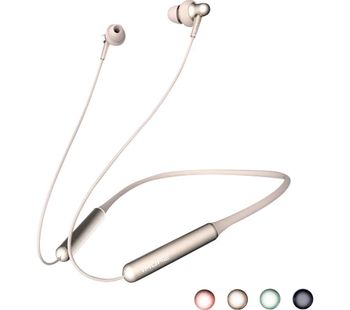 Stylish Dual-Dynamic E1024BT Wireless Bluetooth Earphones - Gold, Gold