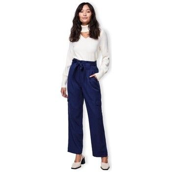 Y.a.s Pantalones YAS Cargi Trousers - Dress Blues para mujer