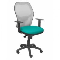piqueras y crespo jorquera silla malla gris asiento bali verde claro