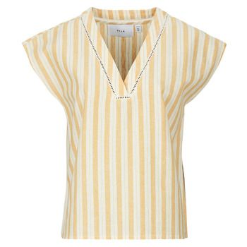 Vila Blusa VISELDIA V-NECK S/S TOP para mujer