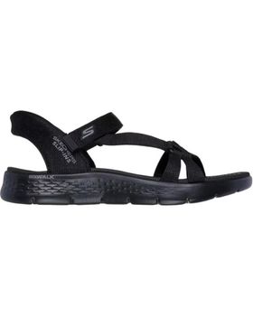 de SKECHERS SLIP-INS GO WALK FLEX SANDAL - ILLUMIN NEGRA NEGRO