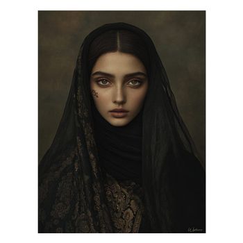 Cuadro mujer alu dibond 15x20