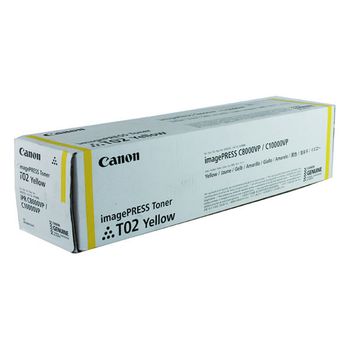 Canon T02 toner amarillo (original)