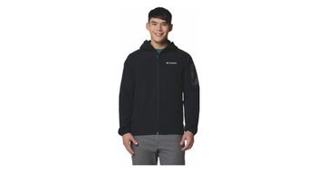Chaqueta softshell columbia tall heights ii negra