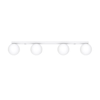 Lámpara de techo blanco acero alt. 15 cm