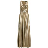 raplh lauren vestido largo 253963634001-gold para mujer