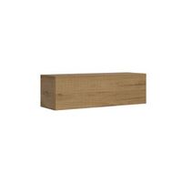 mueble de tv de pared abatible con paso de cables ancho 1336 cm alto 40 cm profundidad 392 cm roble natural