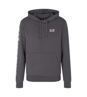 ea7 para hombre 7m000569af13512 sudadera logo series gris l casual algodon