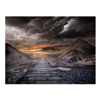 Papel Pintado 3d - Tierra Abandonada (400x309 Cm)
