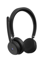 auriculares wireless lenovo bluetooht voip teams negro